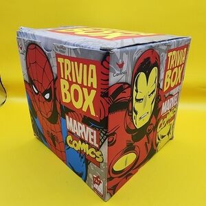 Marvel Comics Trivia Card Game - Opened, New